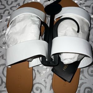 Forever 21- Faux Leather Strapped Sandals